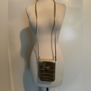 Gold Crossbody Bag